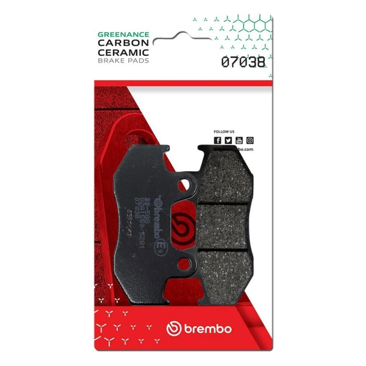 Set Pastiglie Brembo 07038 Scooter