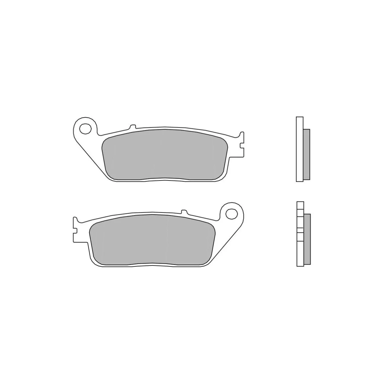 Set Pastiglie Brembo 07074 Scooter