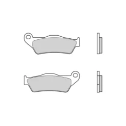 Set Pastiglie Brembo 07001 Scooter