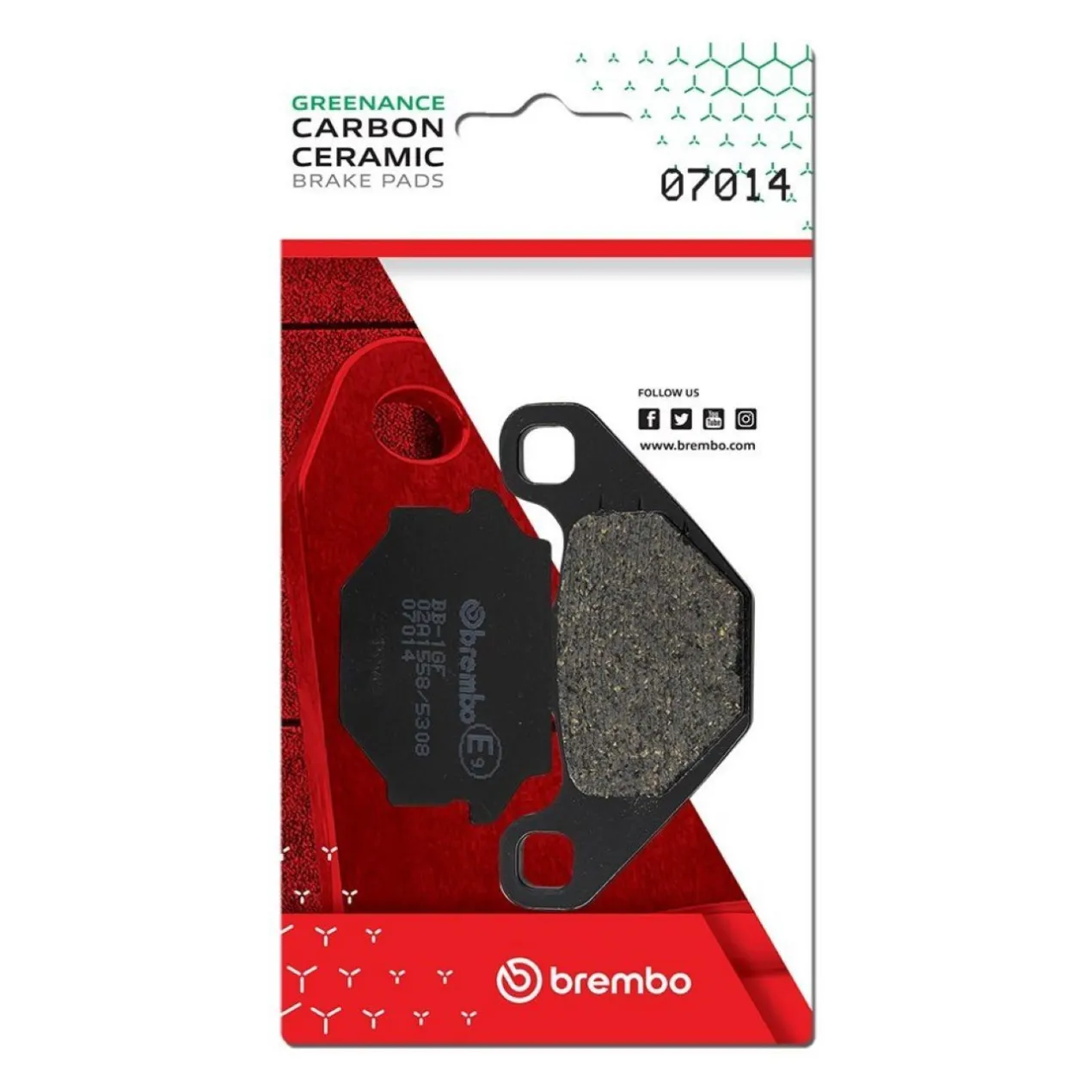 Set Pastiglie Brembo 07014 Scooter