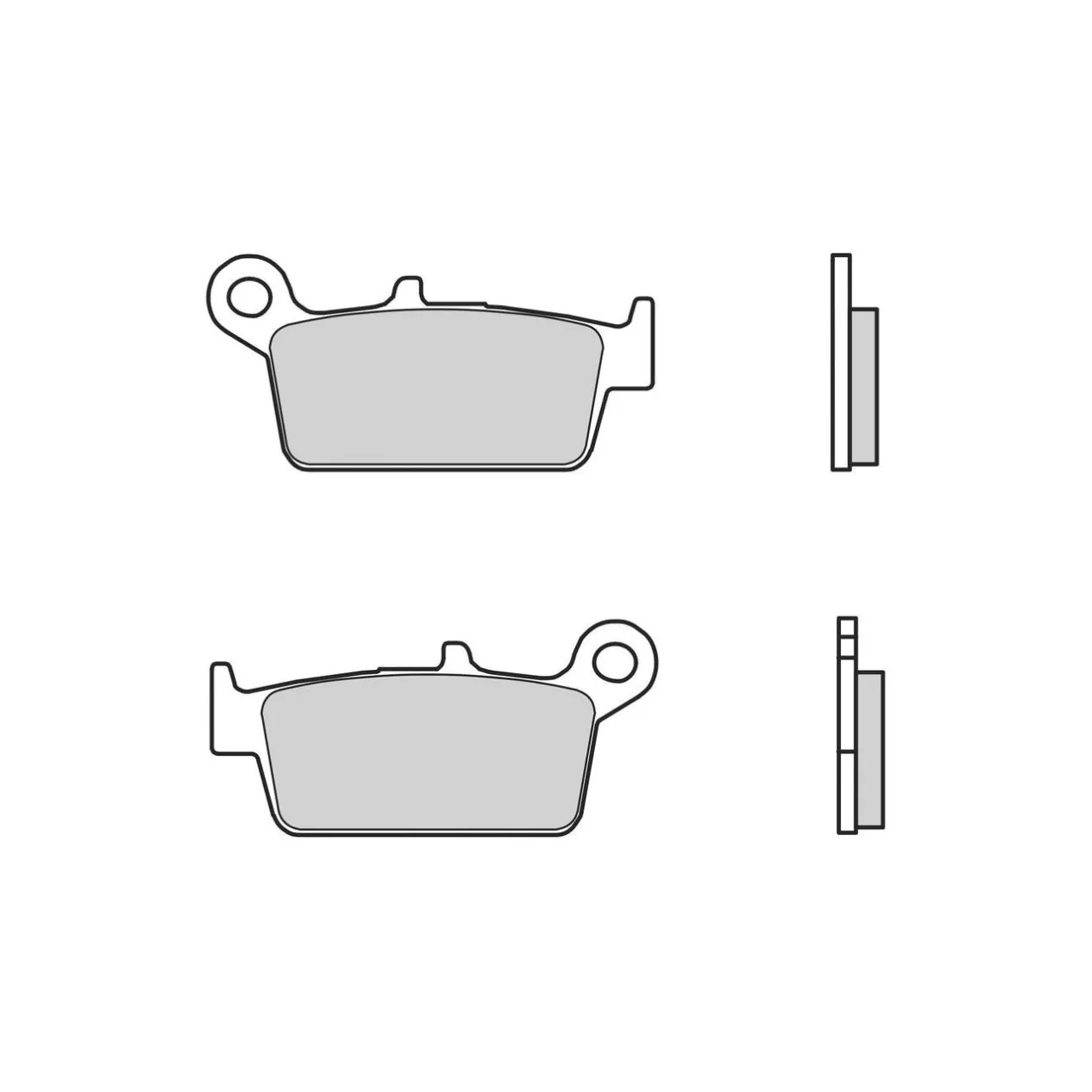 Set Pastiglie Brembo 07010 Scooter