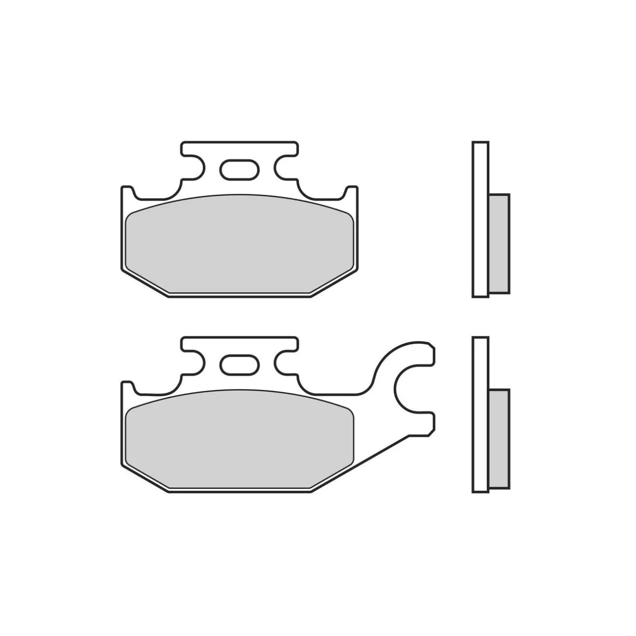 Set Pastiglie Brembo 07070 Scooter
