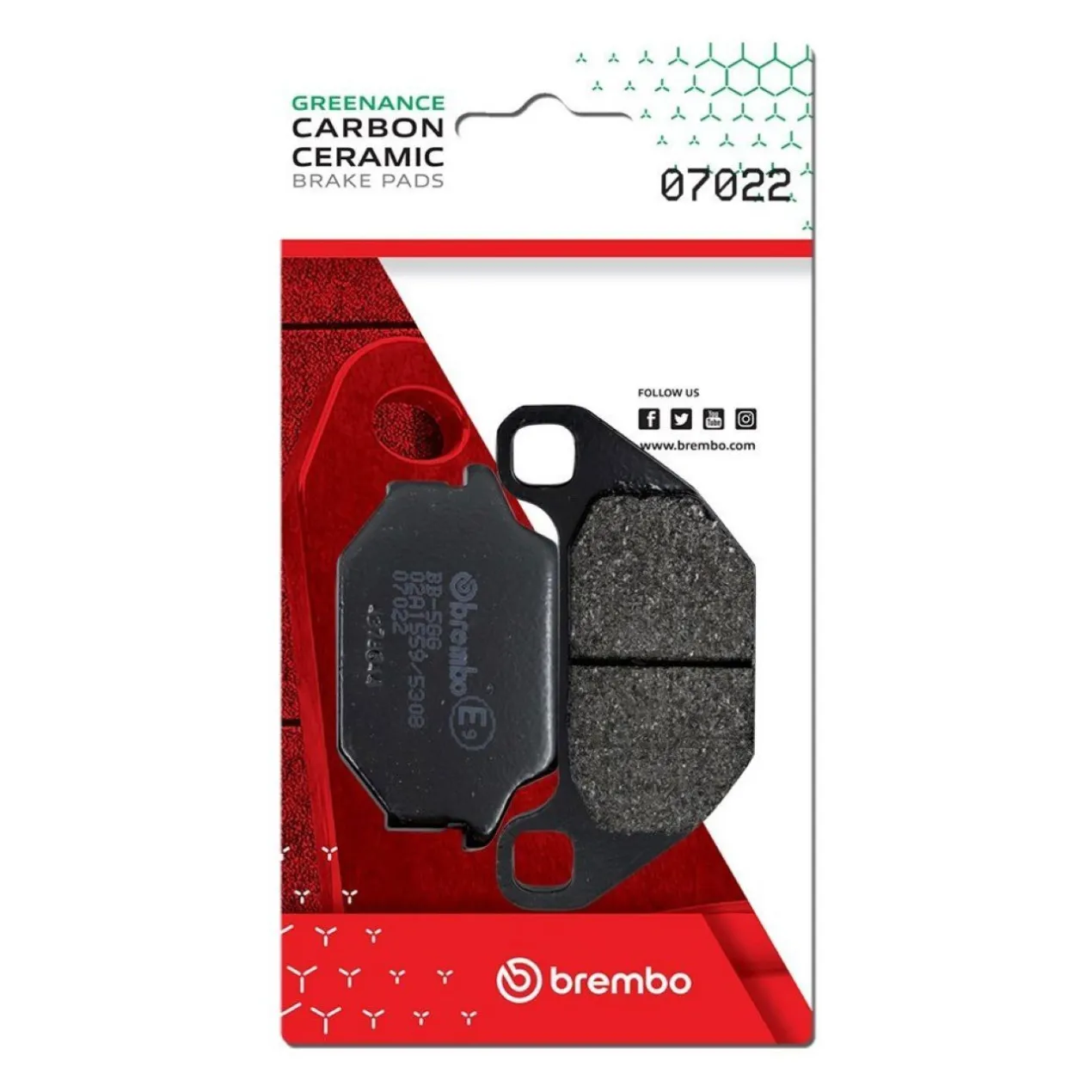 Set Pastiglie Brembo 07022 Scooter