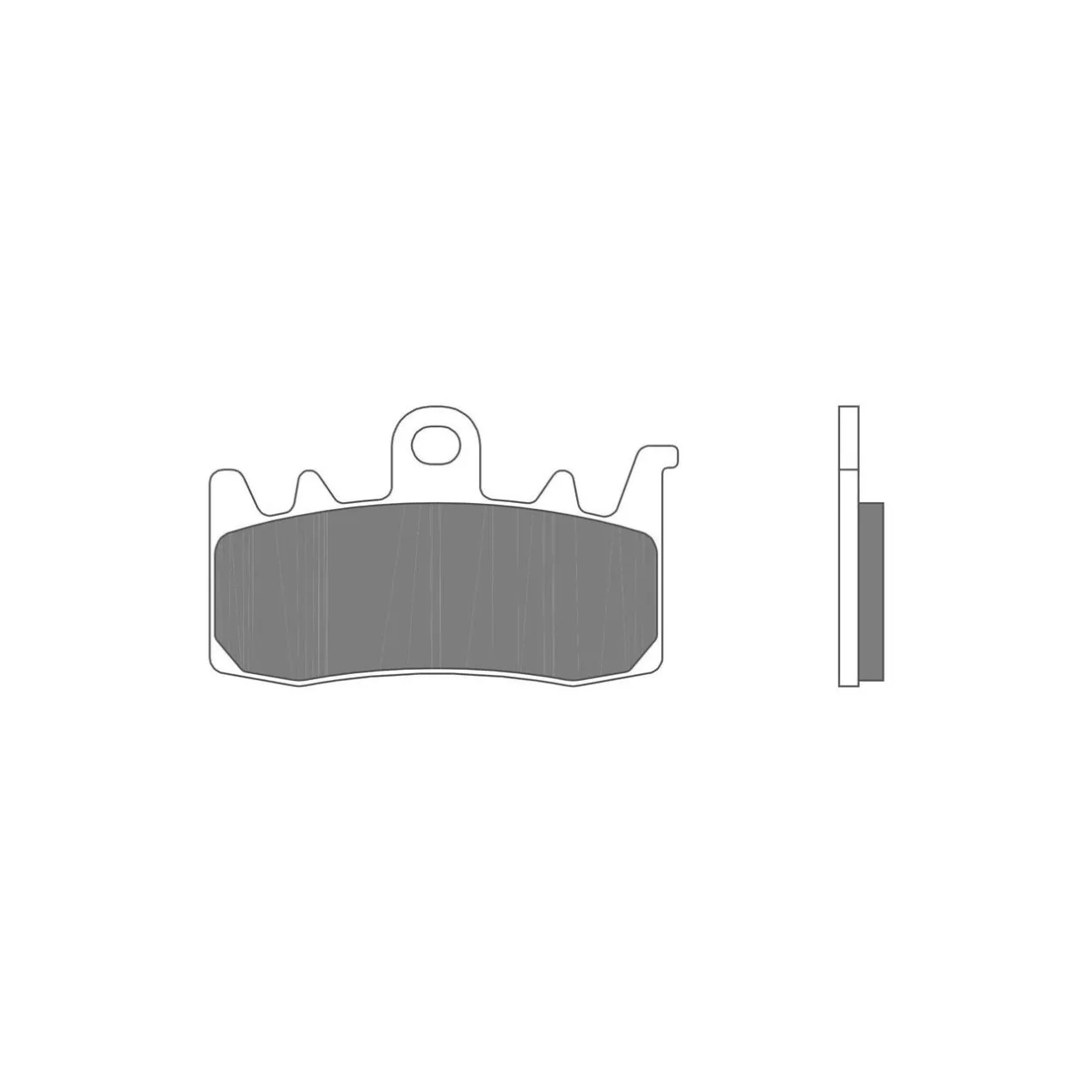 Set Pastiglie Brembo 07bb38sa Sinter Anteriori