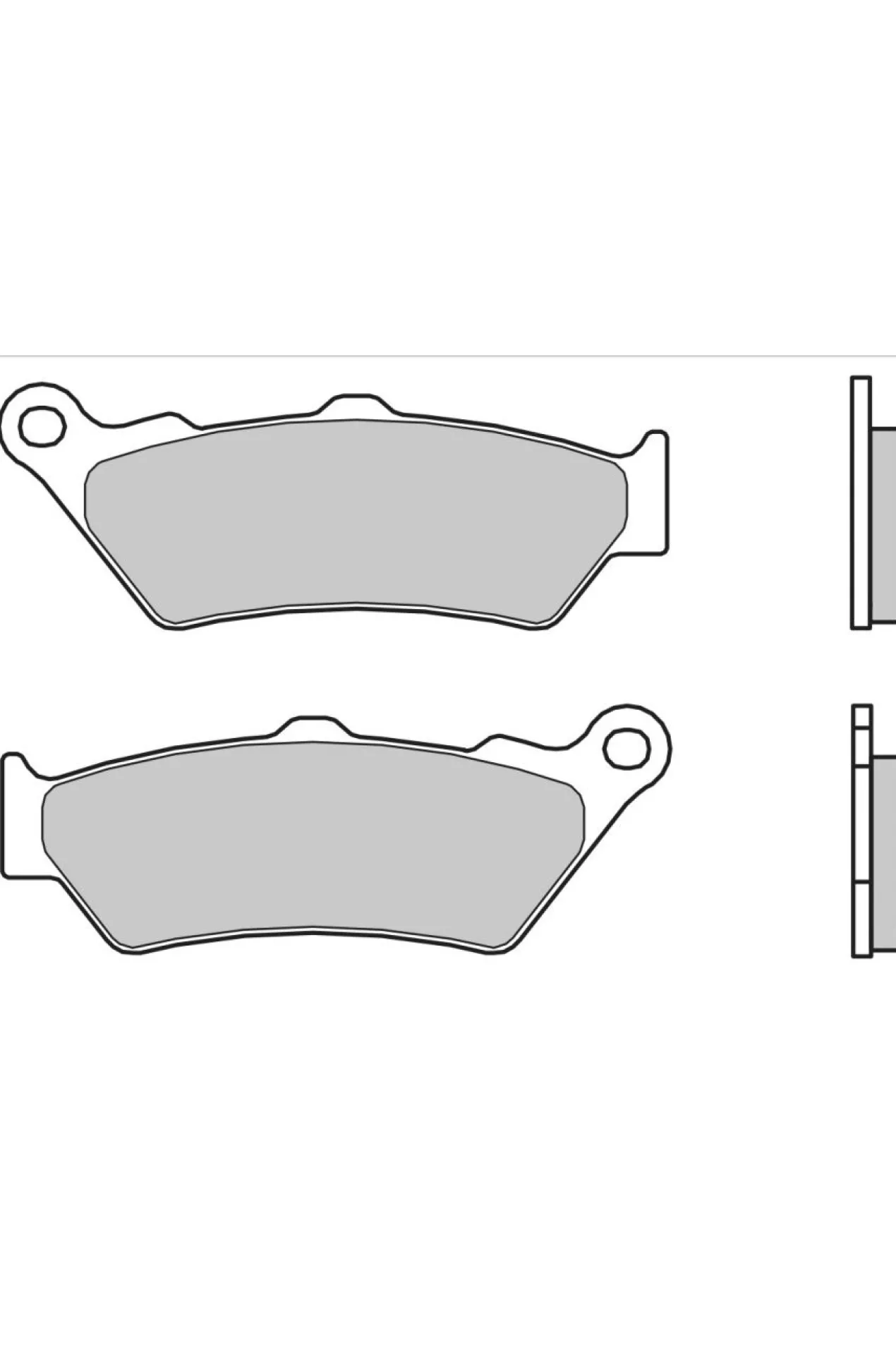 Set Pastiglie Brembo 07bb03sp Sinter Posteriori