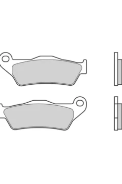 Set Pastiglie Brembo 07bb04sp Sinter Posteriori