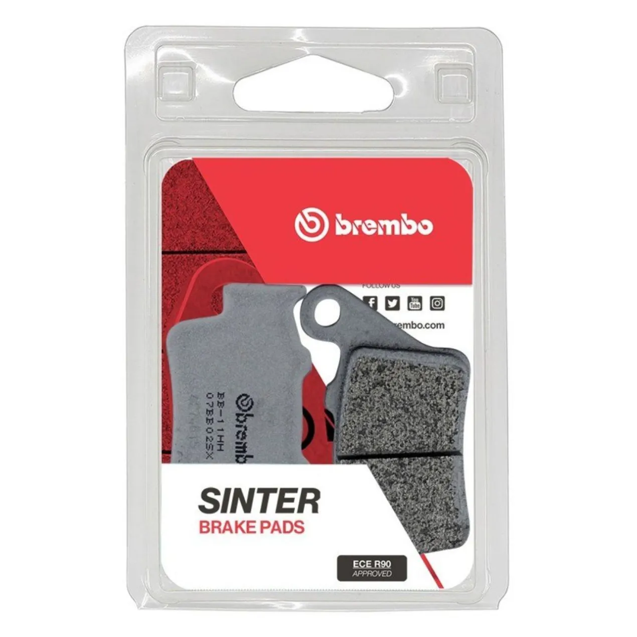 Set Pastiglie Brembo 07bb02sx Off Road Racing Sinter