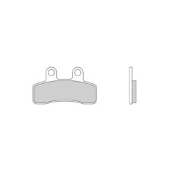 Set Pastiglie Brembo 07097cc Scooter