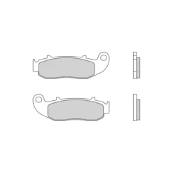 Set Pastiglie Brembo 07gr79cc Carbon Ceramic