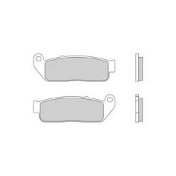 Set Pastiglie Brembo 07gr80cc Carbon Ceramic