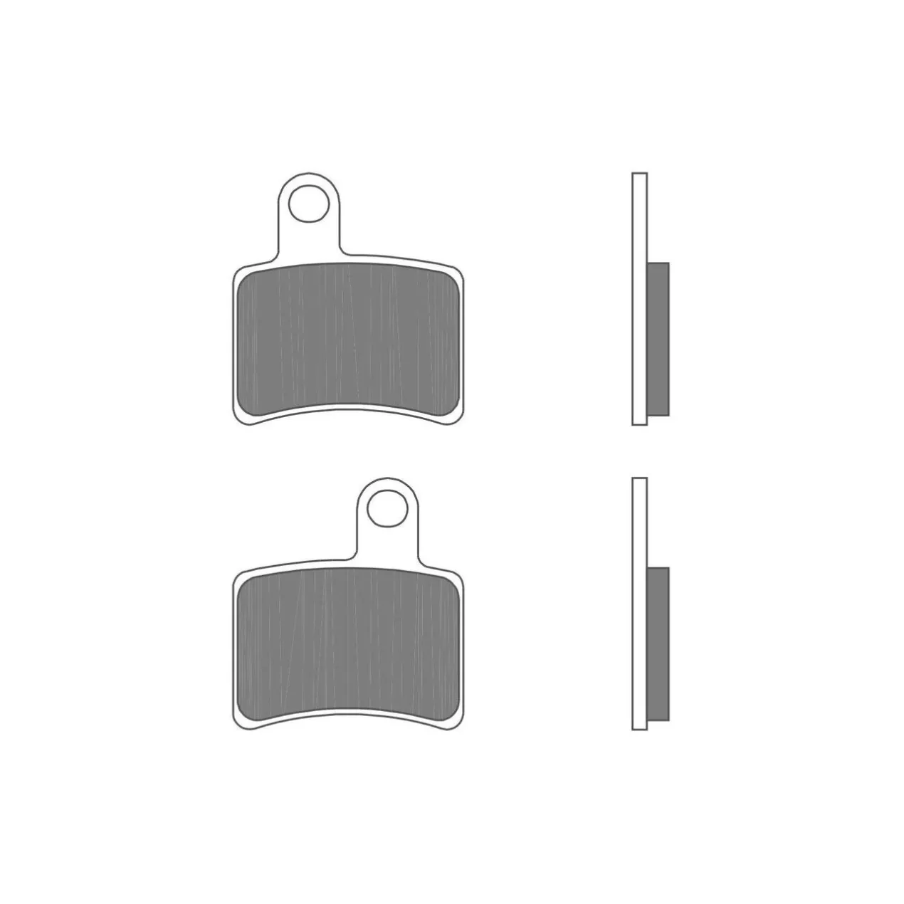 Set Pastiglie Brembo 07gr24cc Carbon Ceramic