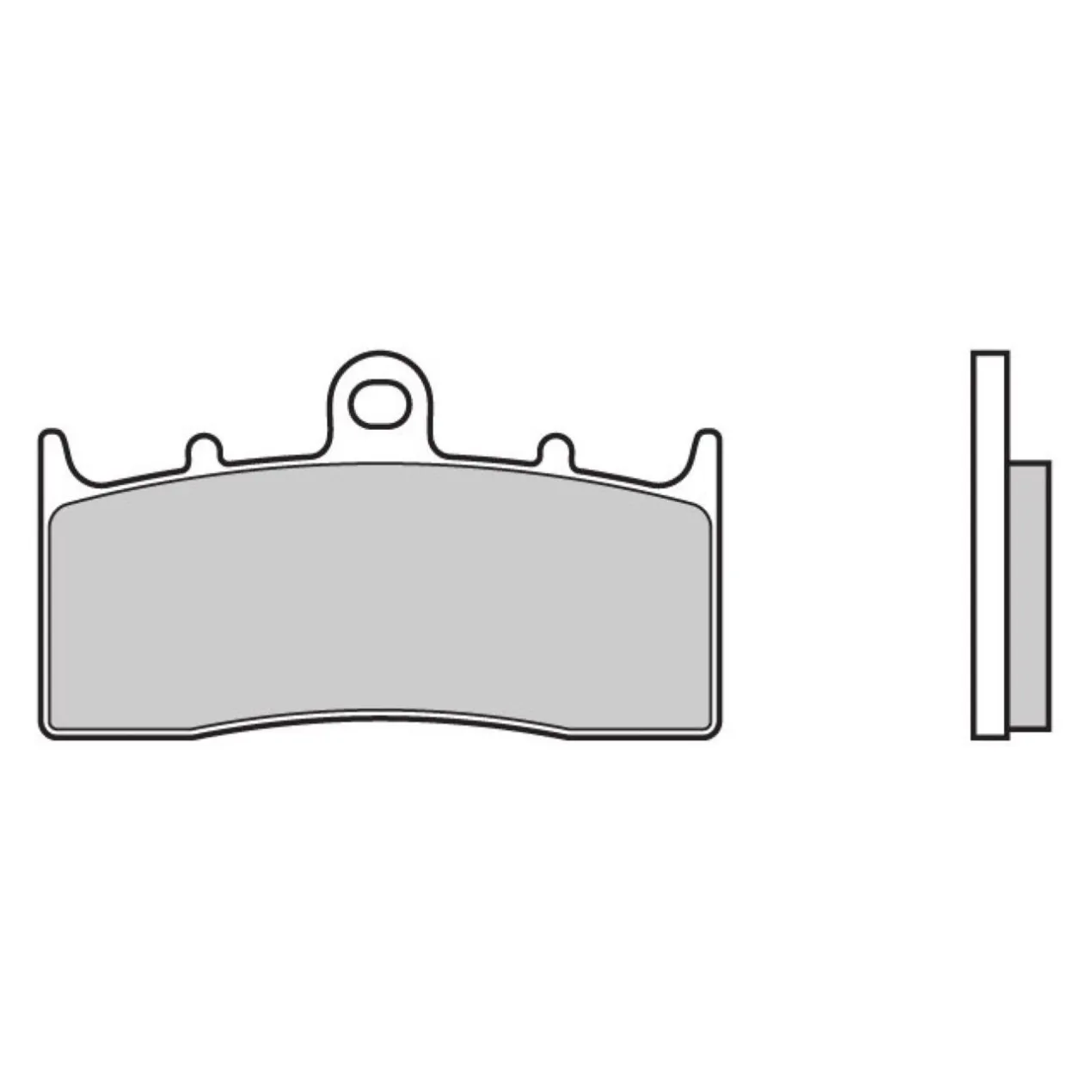 Set Pastiglie Brembo 07gr62sa Sinter Anteriori