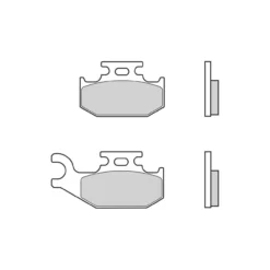 Set Pastiglie Brembo 07gr50sd Off Road Sinter