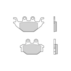 Set Pastiglie Brembo 07gr53sd Off Road Sinter