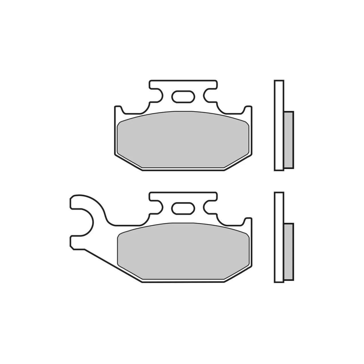 Set Pastiglie Brembo 07gr74sd Off Road Sinter