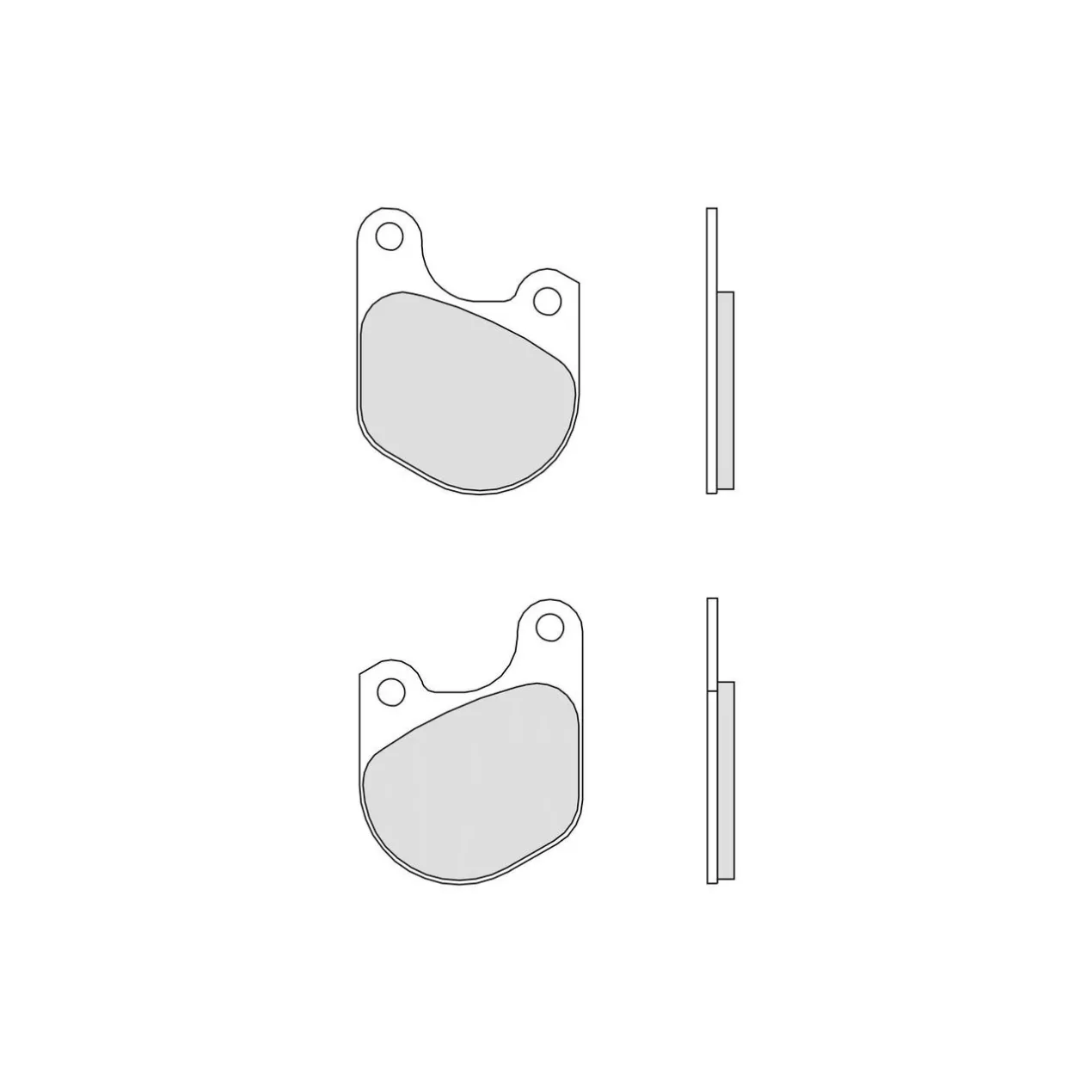 Set Pastiglie Brembo 07hd0202 Carbon Ceramic