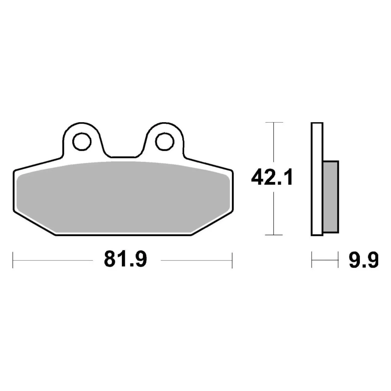 Set Pastiglie Brembo 07hd23sp Sint. Road Ant.