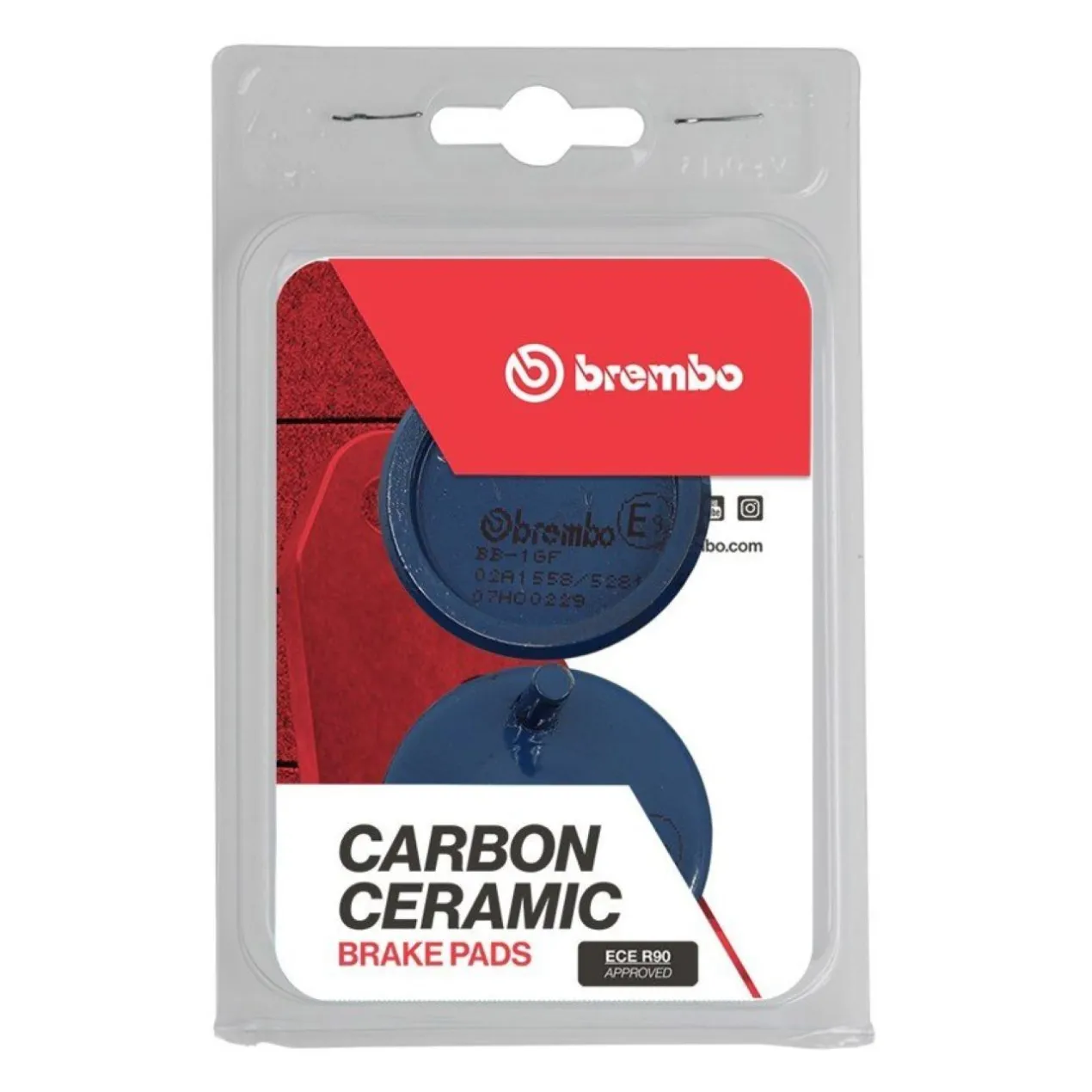 Set Pastiglie Brembo 07ho0229 Carbon Ceramic