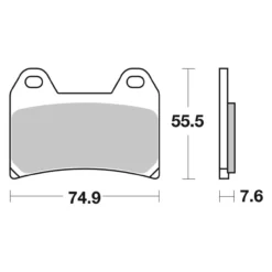 Set Pastiglie Brembo 07ho47cc Carbon Ceramic