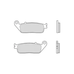 Set Pastiglie Brembo 07ho41sa Sinter Anteriori