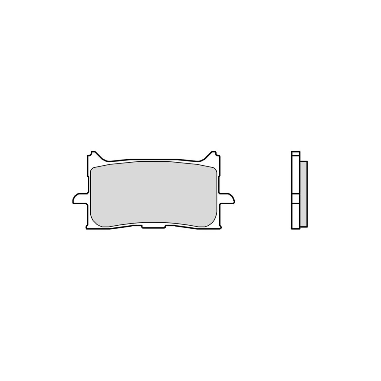Set Pastiglie Brembo 07ho62sa Sinter Anteriori