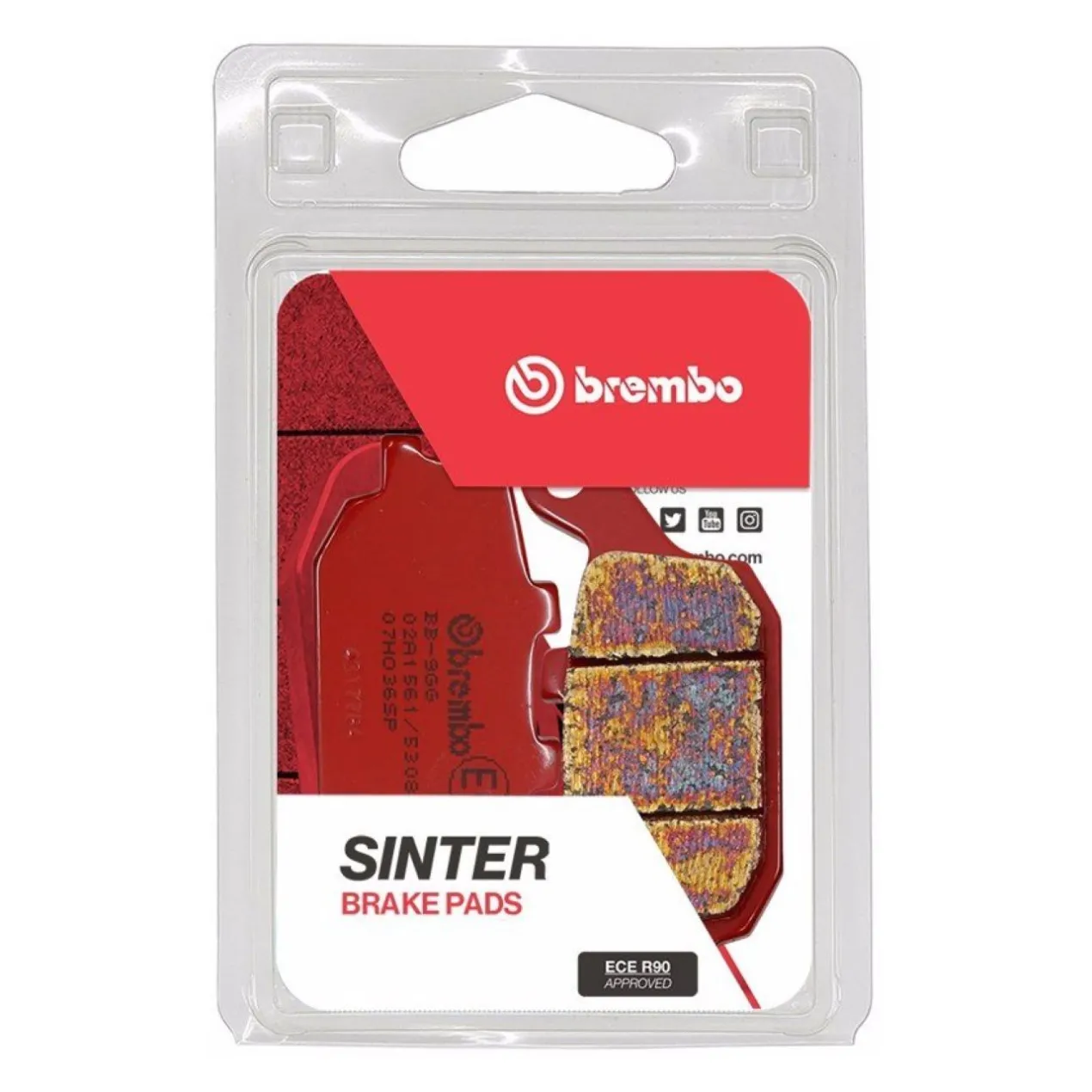 Set Pastiglie Brembo 07ho36sp Sinter Posteriori