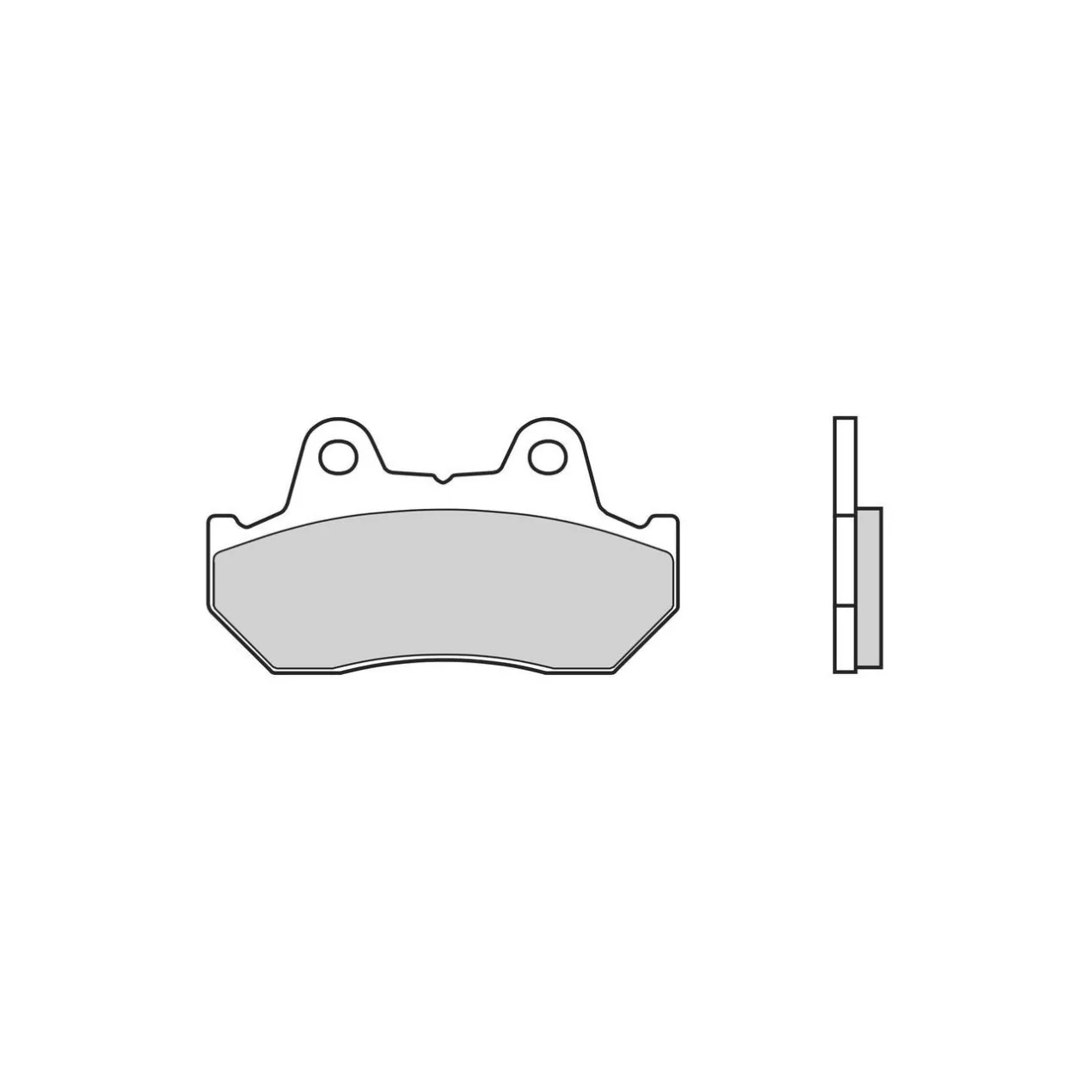 Set Pastiglie Brembo 07ho18sp Sinter Posteriori