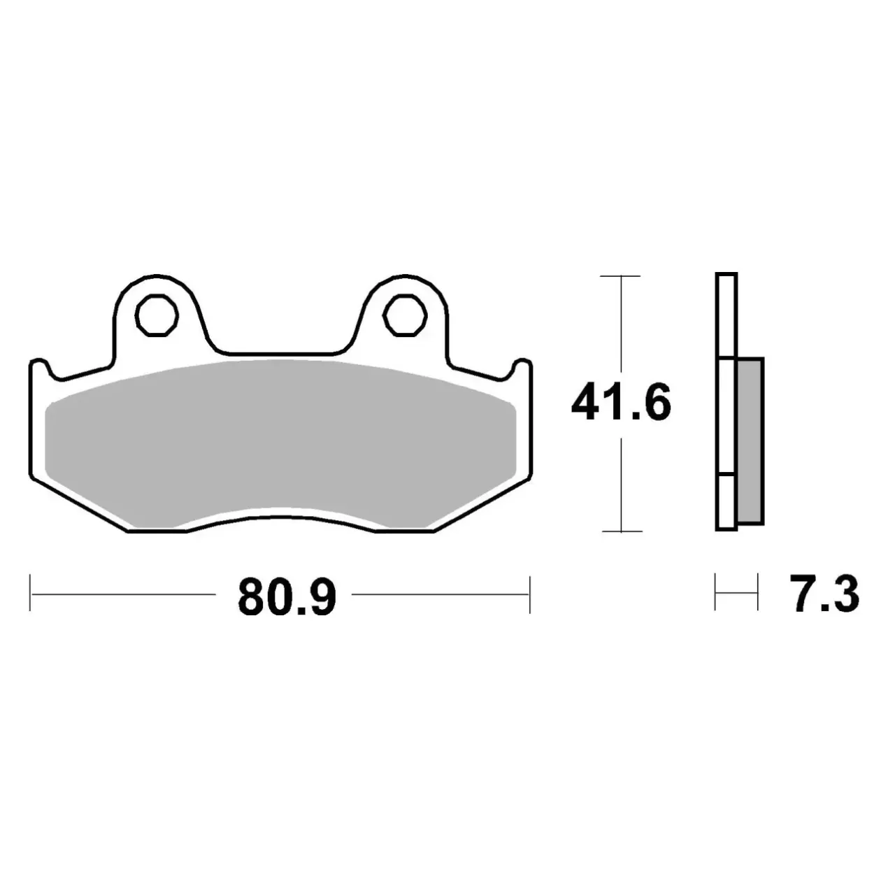 Set Pastiglie Brembo 07ho15sx Off Road Racing Sinter