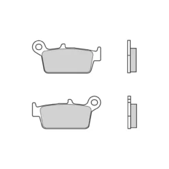 Set Pastiglie Brembo 07ho26tt Semimetallica