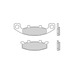 Set Pastiglie Brembo 07ka0933 Carbon Ceramic