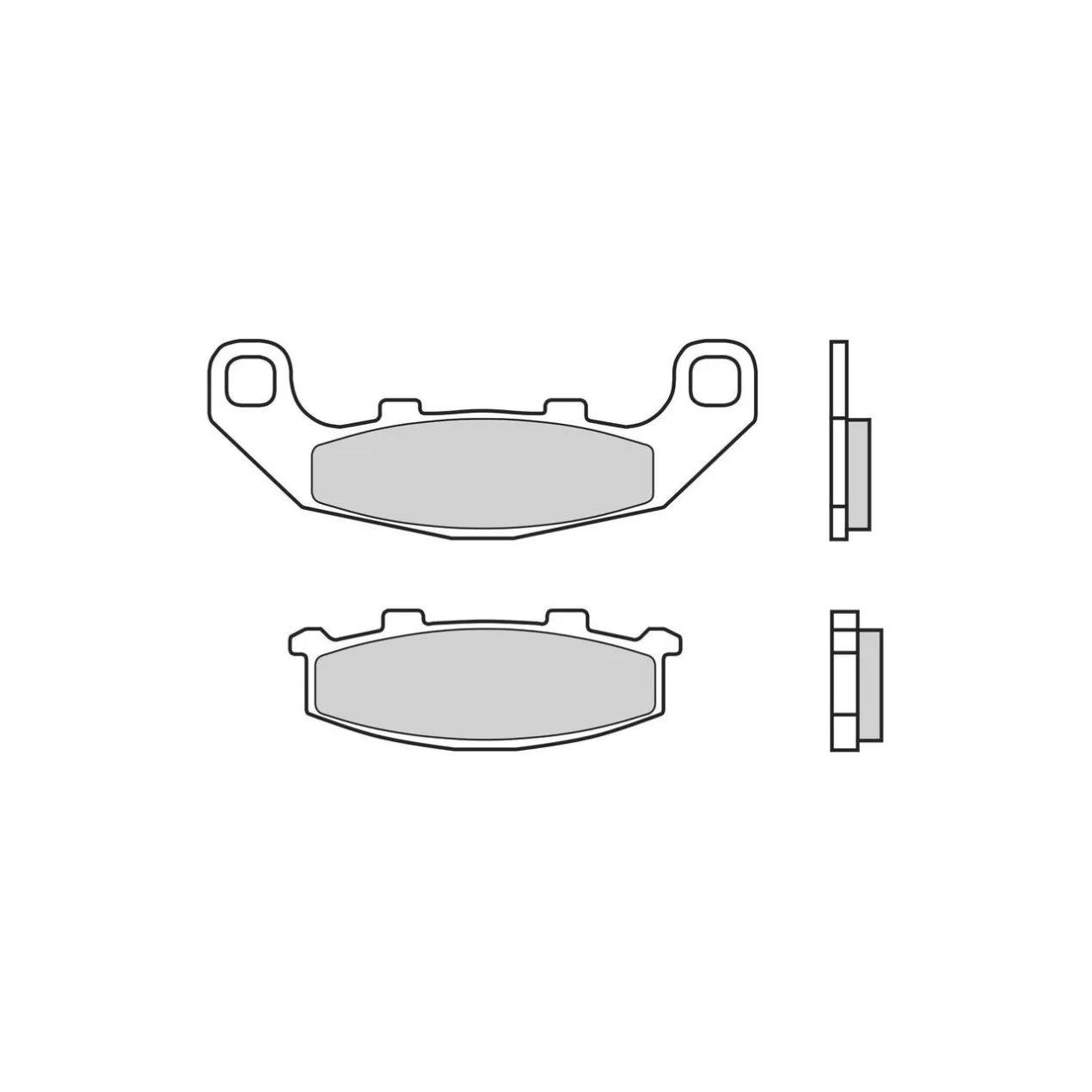 Set Pastiglie Brembo 07ka1117 Carbon Ceramic