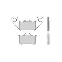 Set Pastiglie Brembo 07ka0808 Carbon Ceramic