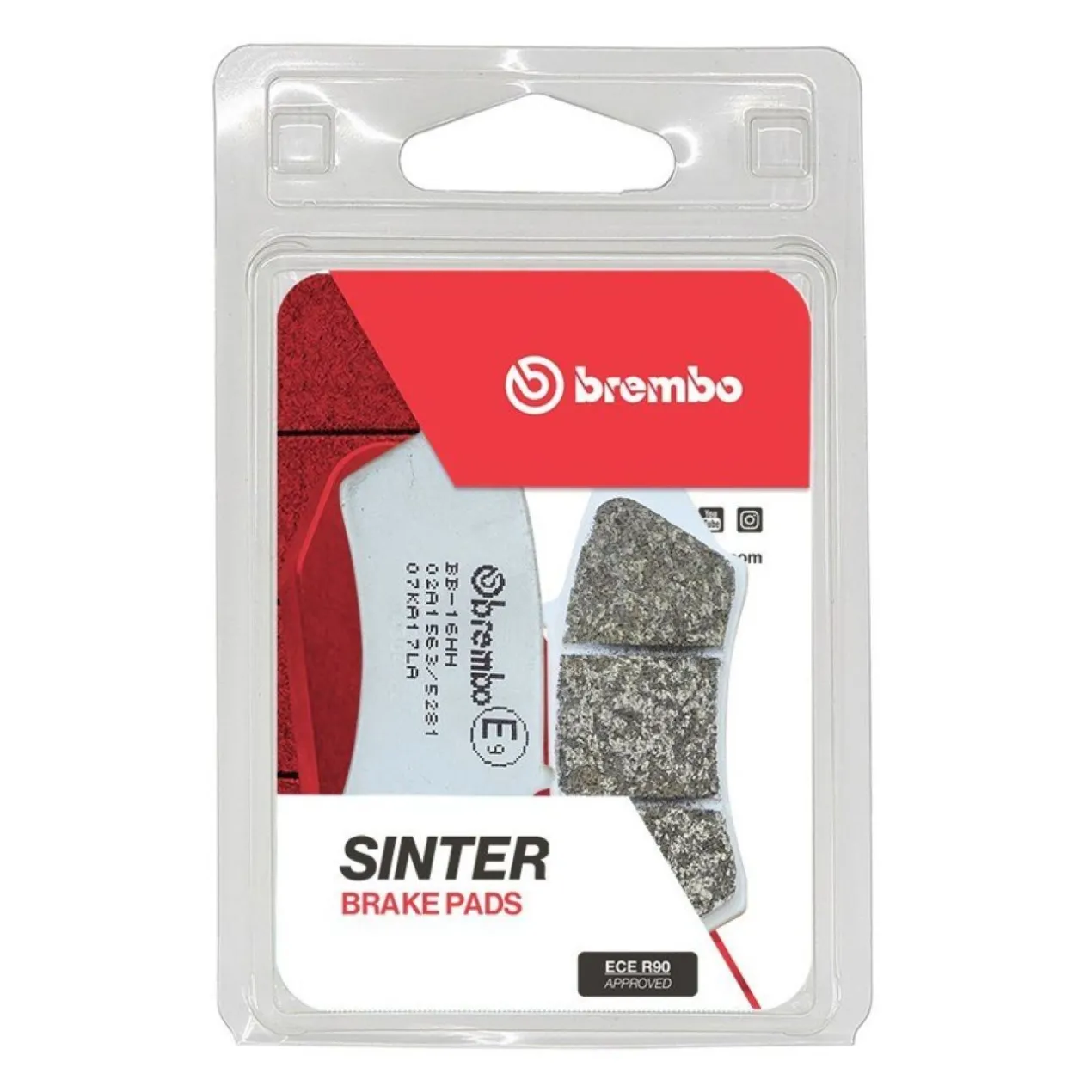 Set Pastiglie Brembo 07ka17la Sinter Anteriori La