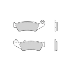 Set Pastiglie Brembo 07ka17la Sinter Anteriori La