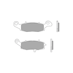 Set Pastiglie Brembo 07ka19sa Sinter Anteriori