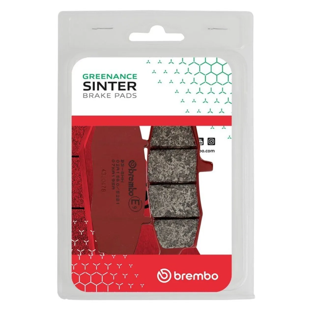 Set Pastiglie Brembo 07ka19sa Sinter Anteriori