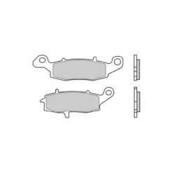 Set Pastiglie Brembo 07ka18sa Sinter Anteriori
