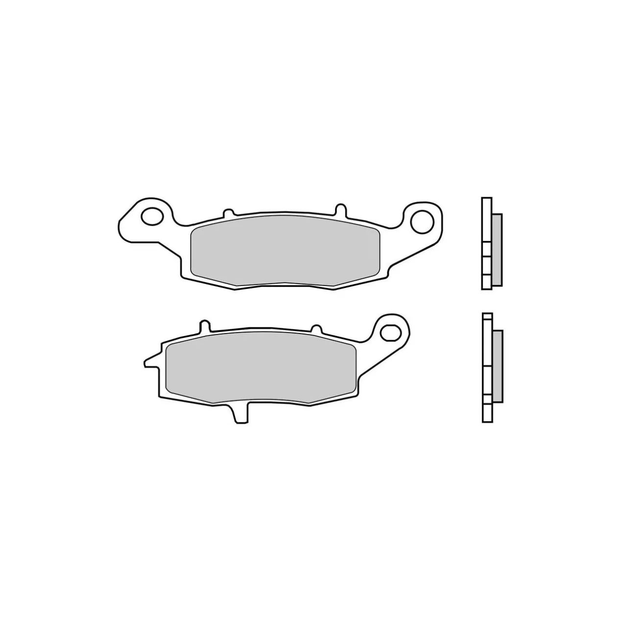 Set Pastiglie Brembo 07ka18sa Sinter Anteriori