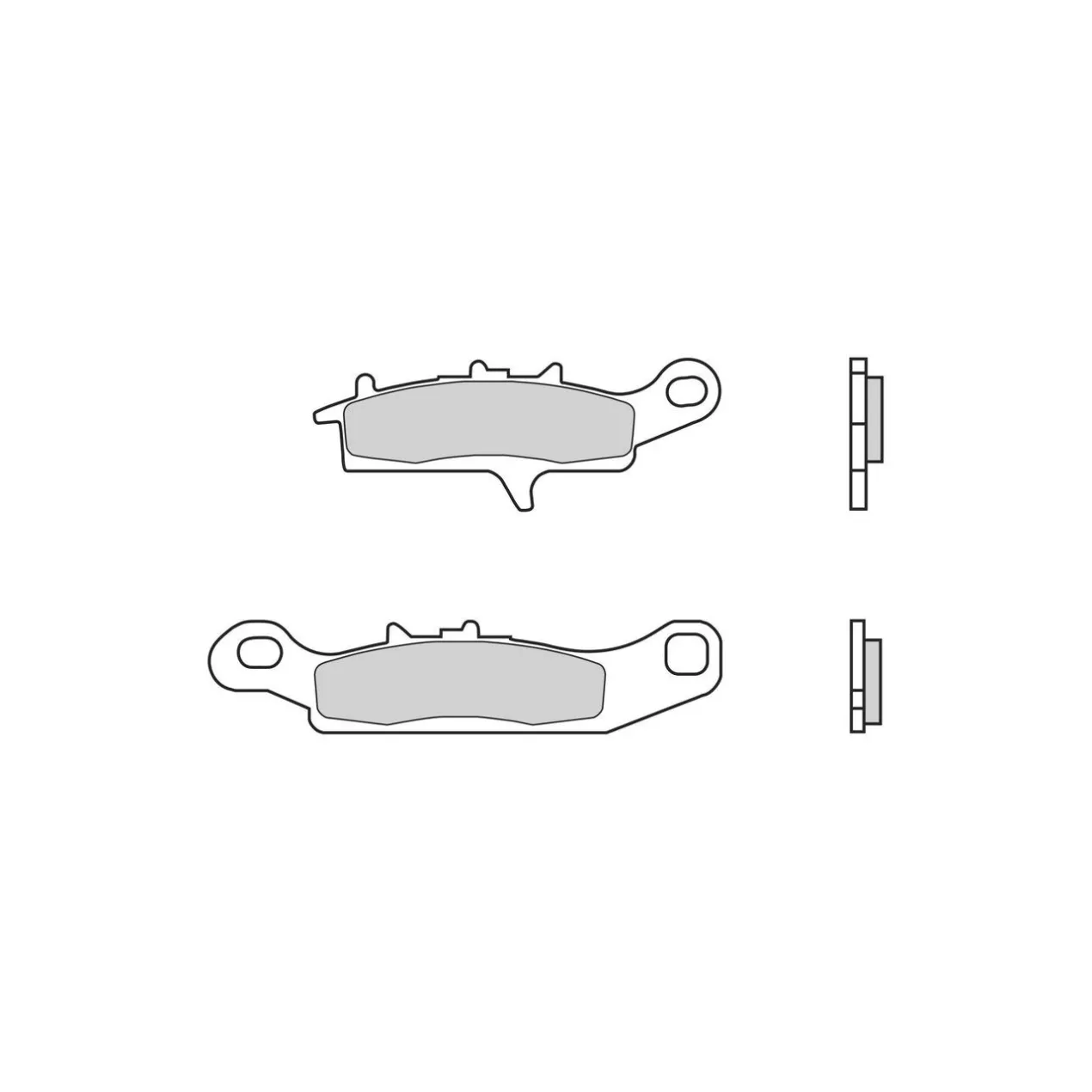 Set Pastiglie Brembo 07ka25sd Off Road Sinter
