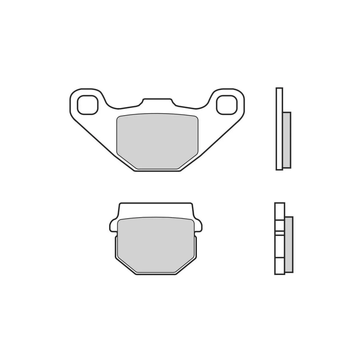Set Pastiglie Brembo 07ka07sd Off Road Sinter