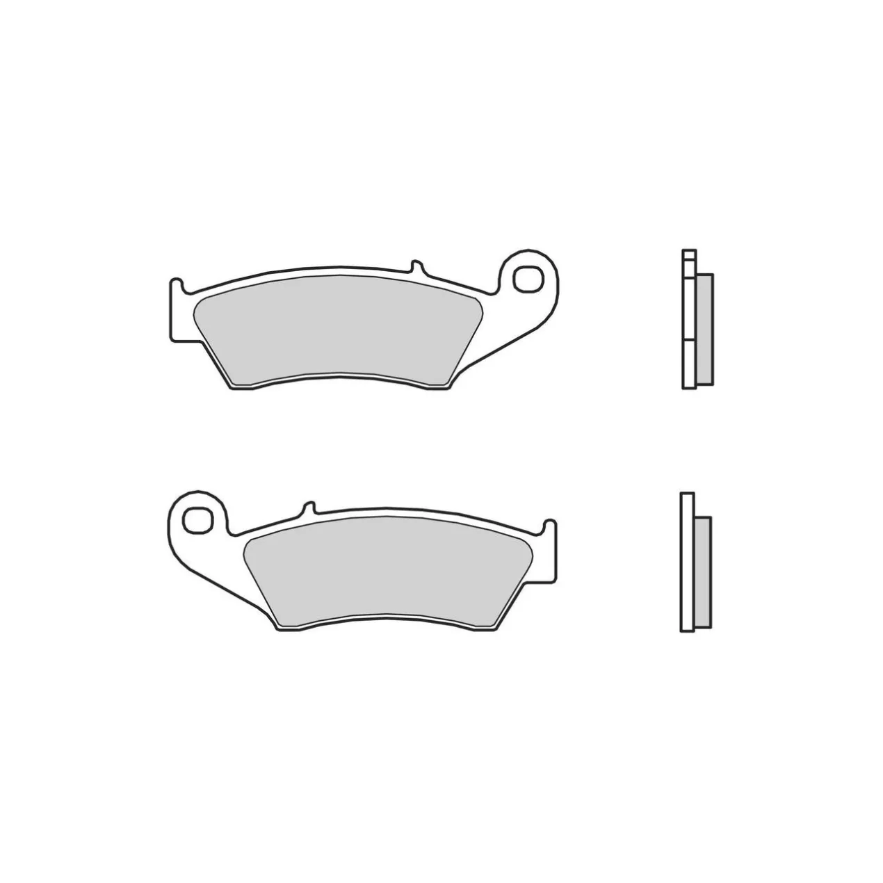 Set Pastiglie Brembo 07ka17sd Off Road Sinter