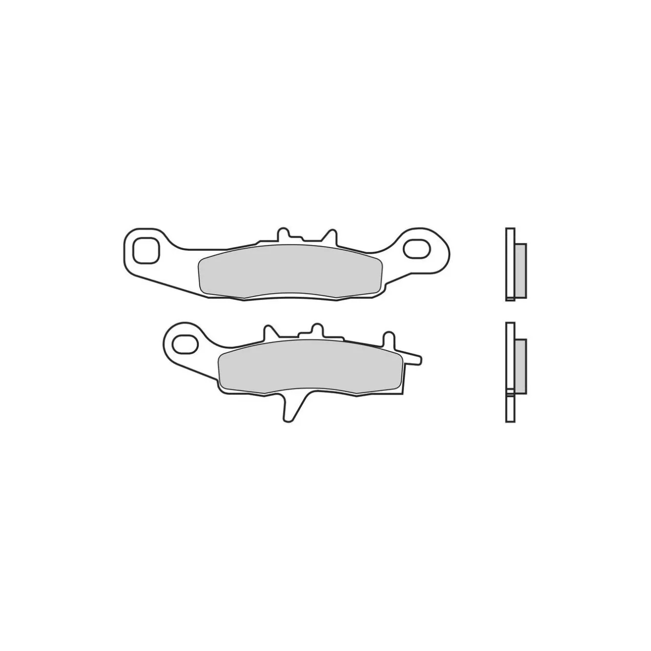 Set Pastiglie Brembo 07ka22sd Off Road Sinter