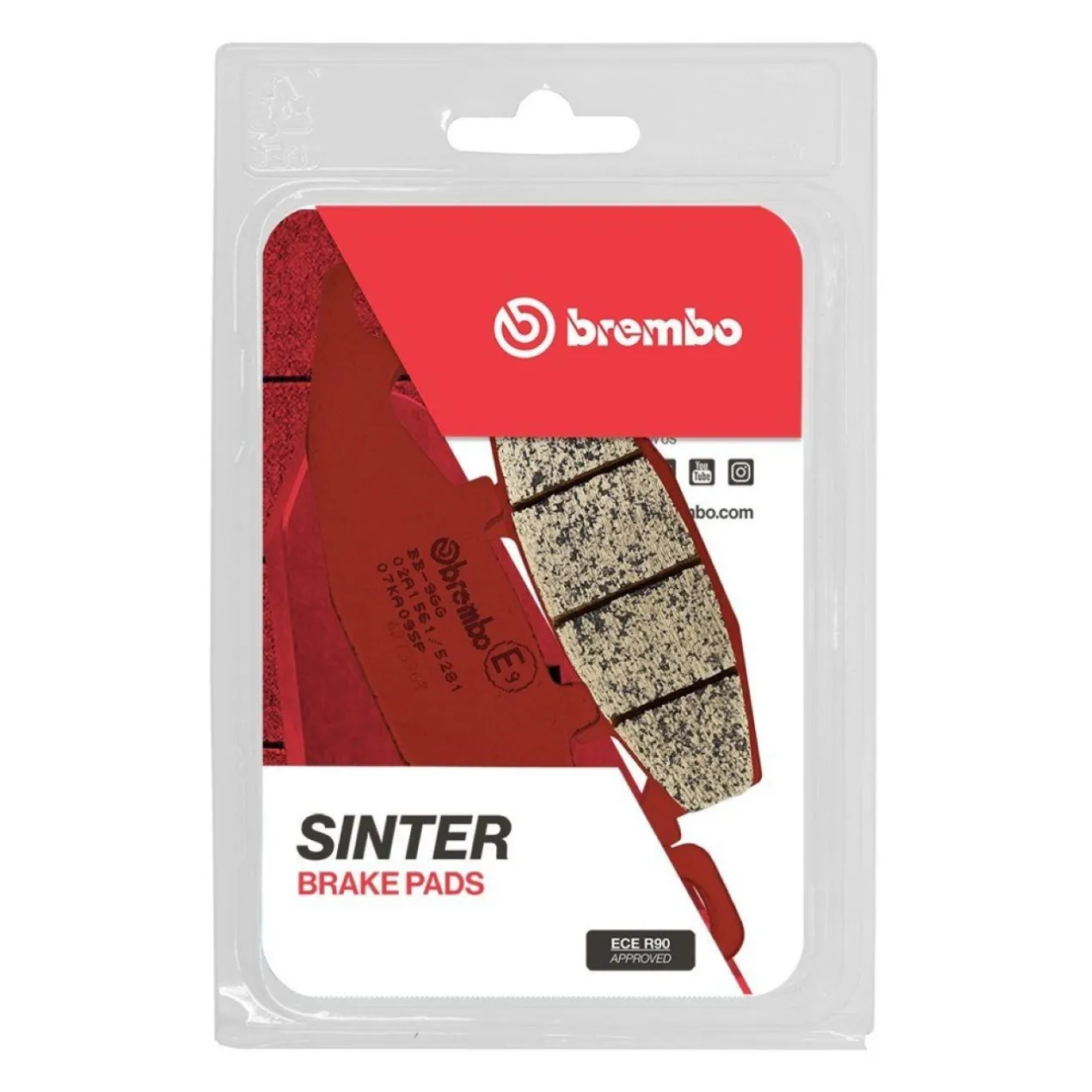 Set Pastiglie Brembo 07ka09sp Sinter Posteriori