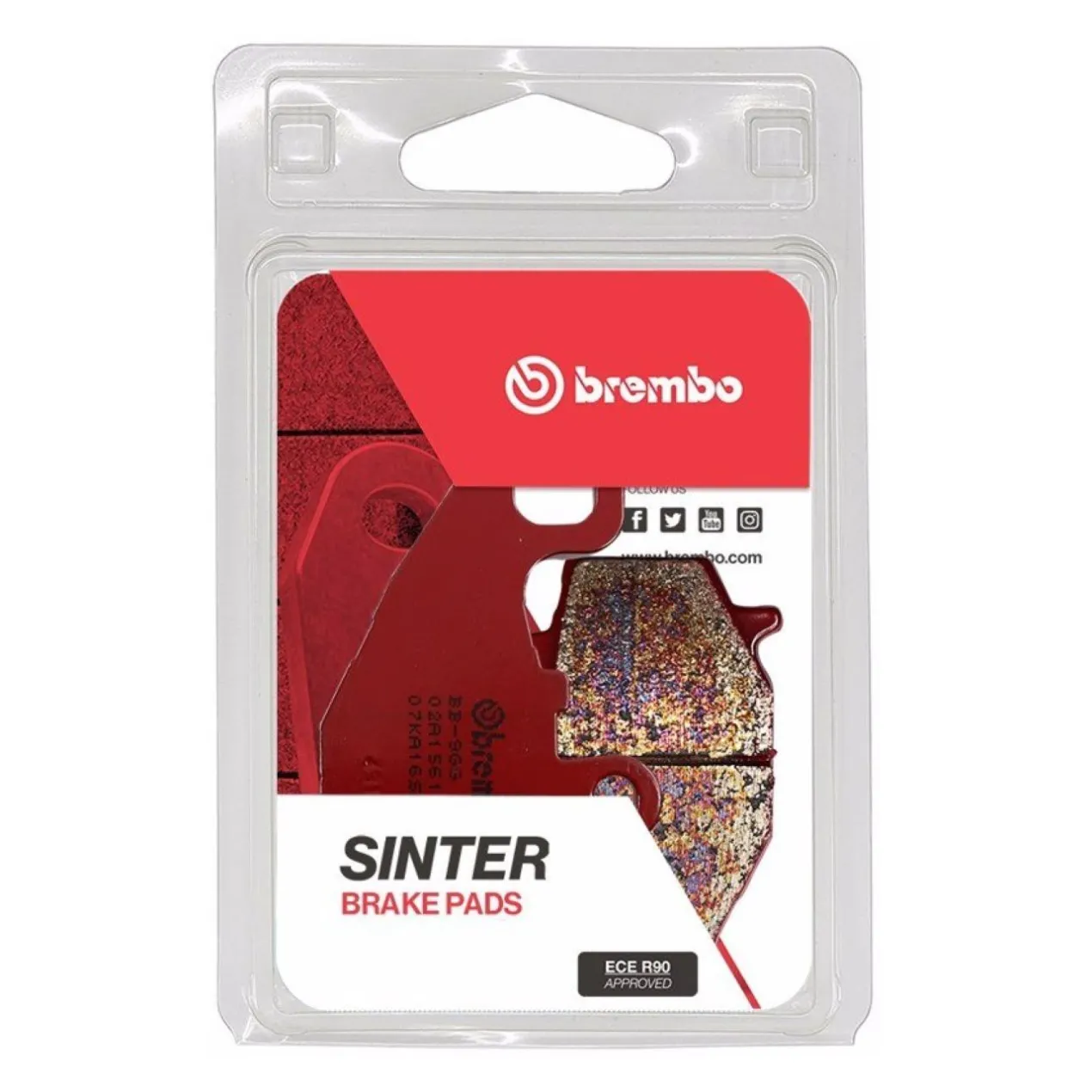 Set Pastiglie Brembo 07ka16sp Sinter Posteriori