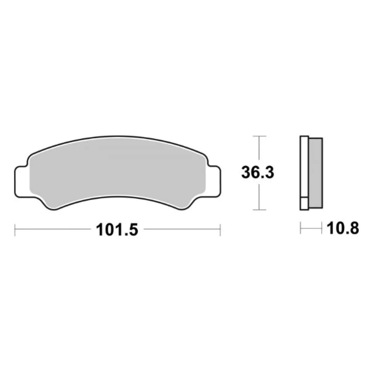 Set Pastiglie Brembo 07ks08sd Off Road Sinter