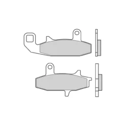 Set Pastiglie Brembo 07su15sa Sinter Anteriori