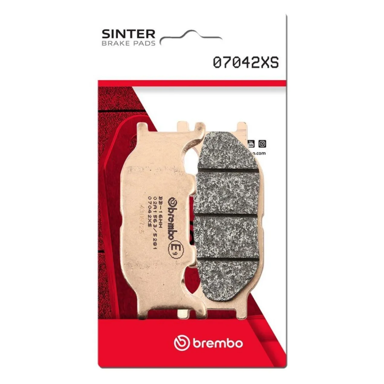 Set Pastiglie Brembo 07042xs Scooter Sinter