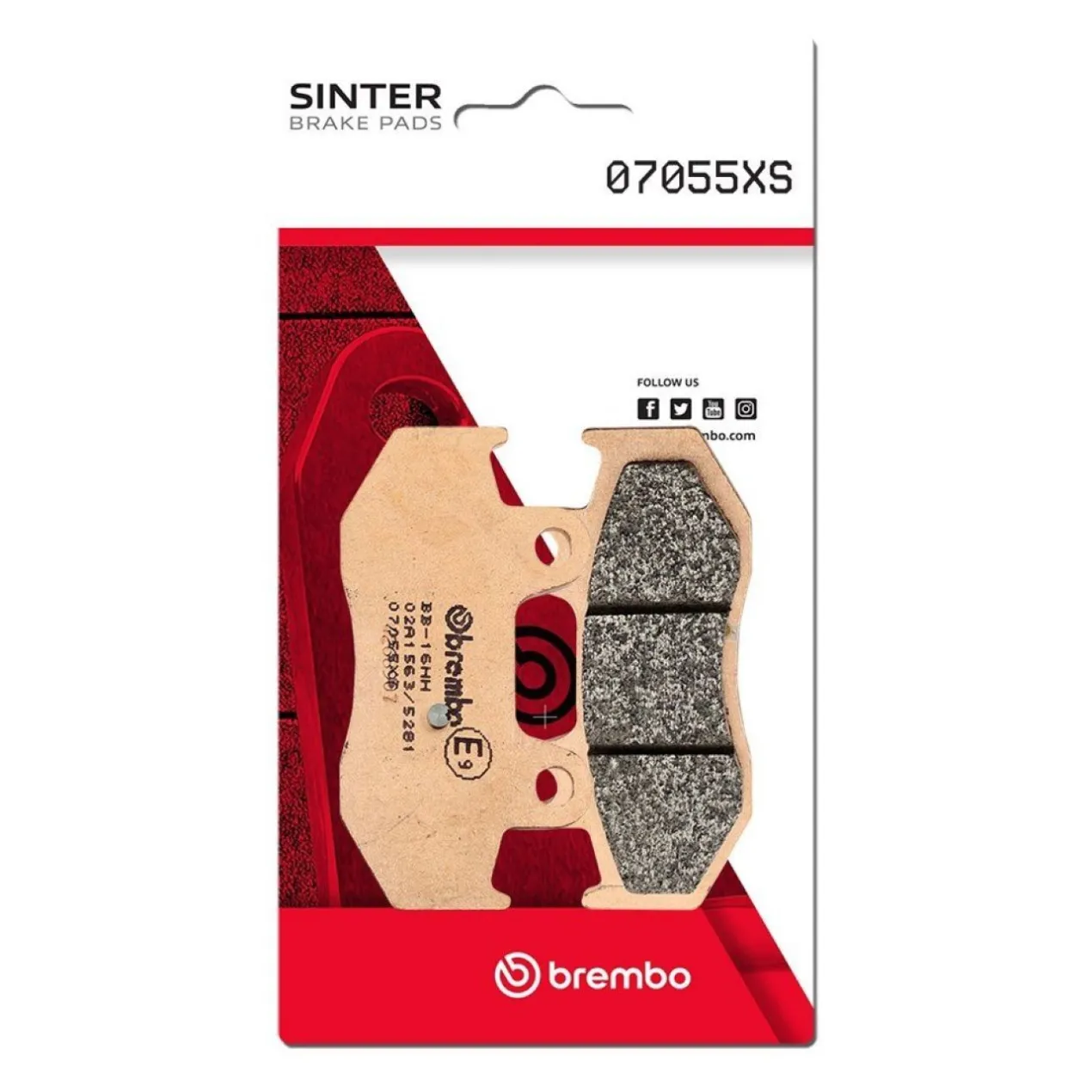 Set Pastiglie Brembo 07055xs Scooter Sinter