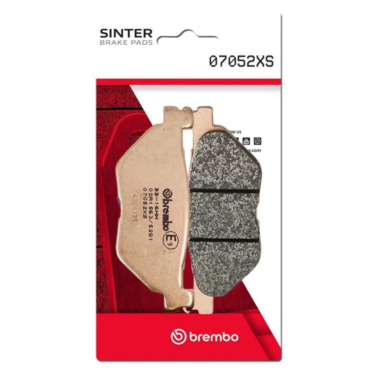Set Pastiglie Brembo 07052xs Scooter Sinter