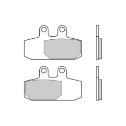 Set Pastiglie Brembo 07057xs Scooter Sinter